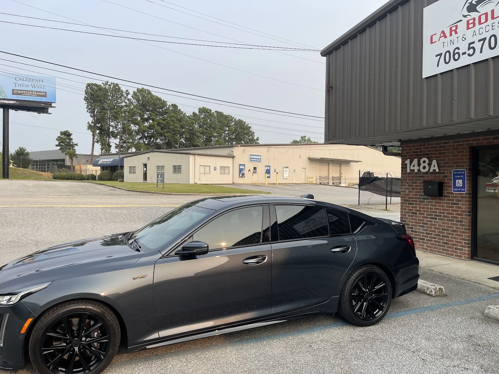 Inside Car Boutique — shop interior