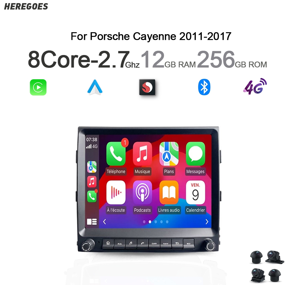 Car Dvd Player Bluetooth Steering Wheel - IPS 2 Din Android 13 カーDVDプレーヤー