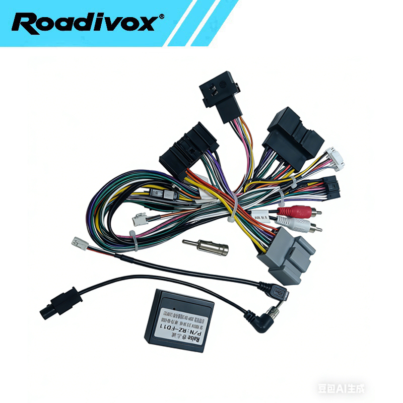 Car Stereo Canbus Decoder - Androidカーラジオ16ピンステレオ配線ハーネスプラグ電源ケーブルアダプターCanbusデコーダー（フォードフィエスタ2009-2014用）