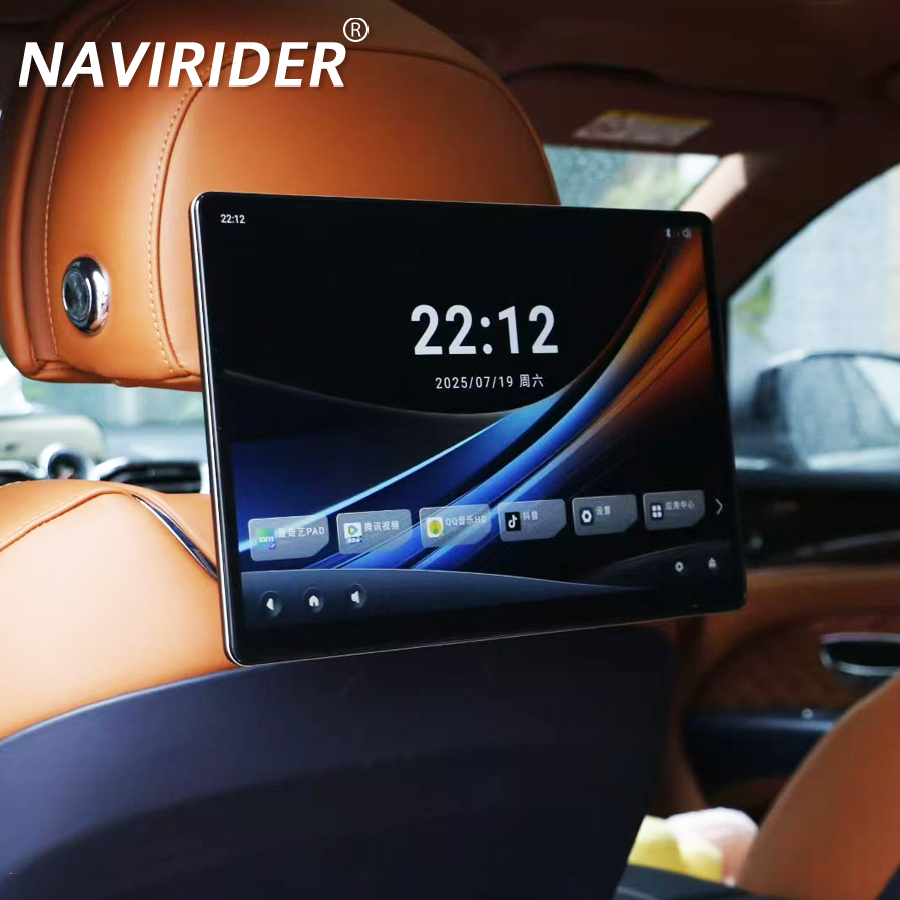 Car Multimedia Rear Seat Entertainment - 13.3インチモニター 車載後部座席用 ベントレー/ポルシェ用 ヘッドレストエンターテイメント 2Kテレビ タッチスクリーン