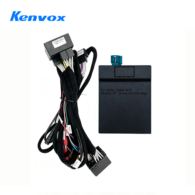 Car Stereo Canbus Decoder - 16ピン車載ワイヤーハーネスCanbusボックスAndroidラジオステレオ電源ケーブルCanbusデコーダーアダプター（アウディQ3ハイコンフィギュレーション用）