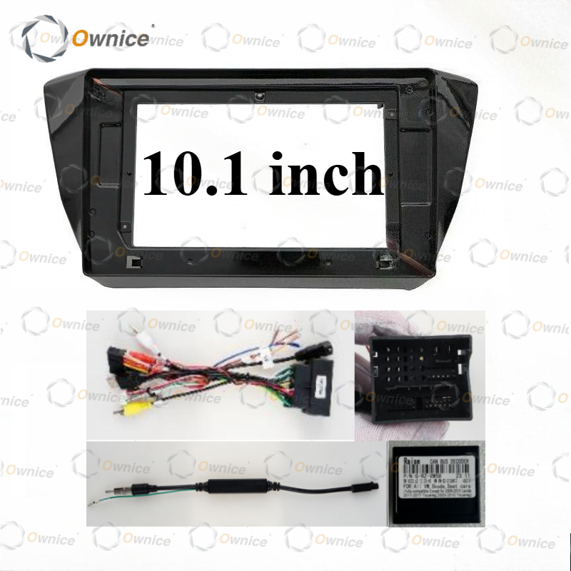 Car Stereo Canbus Decoder - Ownice 10.1インチカーラジオフレーム シュコダ スペルブ3 2015-2019 ステレオパネル