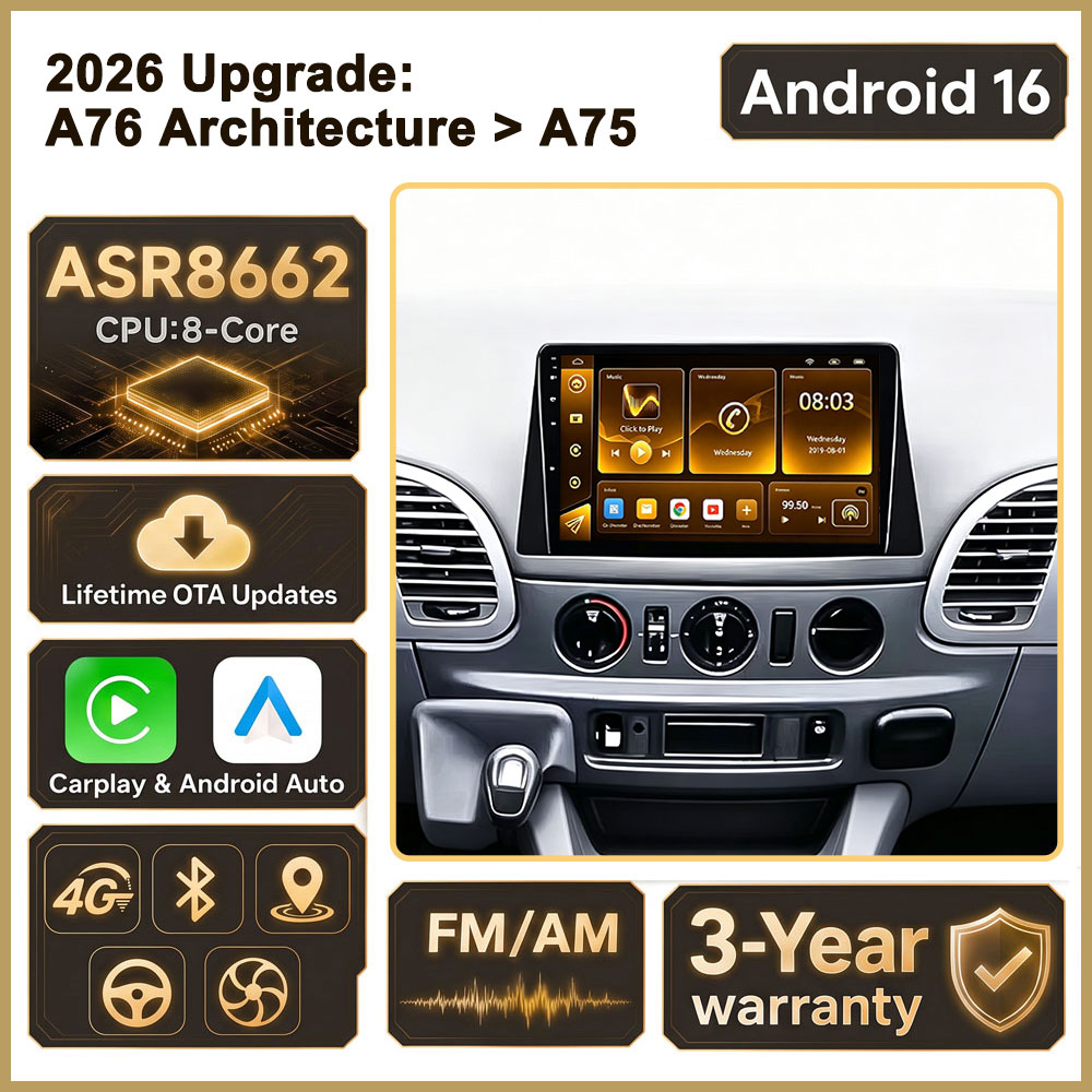 Car Radio Gps Navigation 10 Inch - Cortex-A76 オクタコア Android 16 メルセデスベンツ スプリンター
