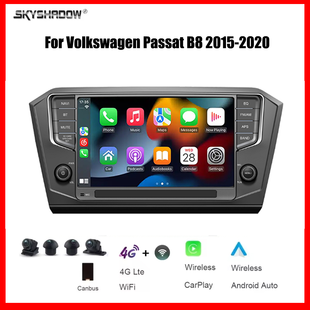 Car Dvd Player Bluetooth Steering Wheel - 9インチCarPlay Android 8コア 12G+256G 車載マルチメディアプレーヤー Bluetooth