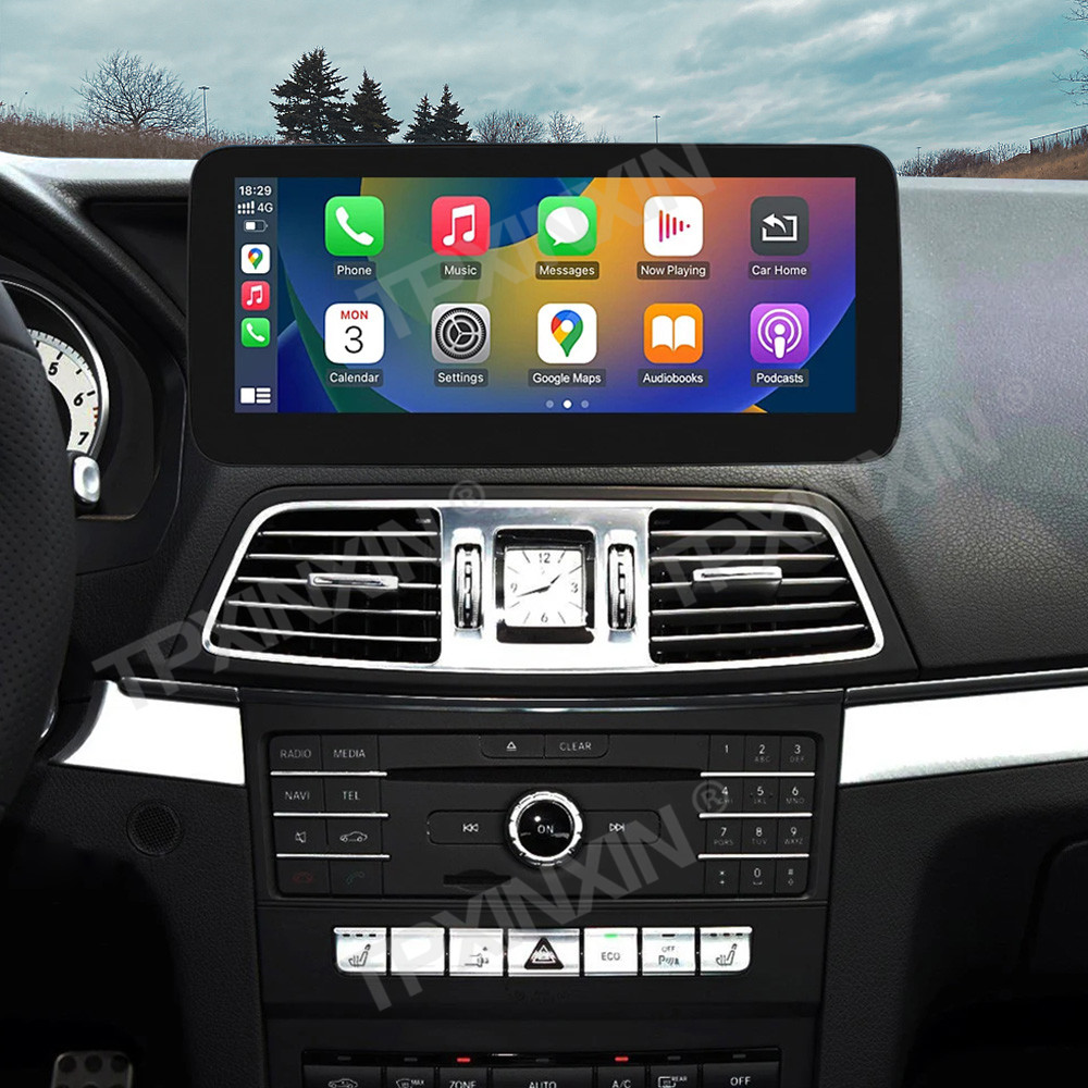 Android Auto Head Unit 12.3 Inch - メルセデスベンツEクーペW207 2009～2016年式用 Linuxカーラジオ Android Auto Carplay対応