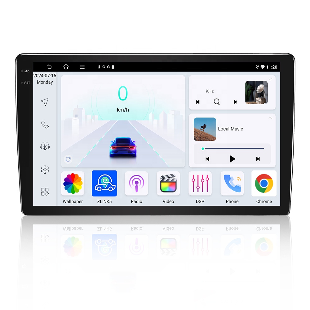 ユニバーサル2DINカーステレオ9インチQLEDスクリーンナ - Car Multimedia Player Carplay Android Auto のレビューと価格