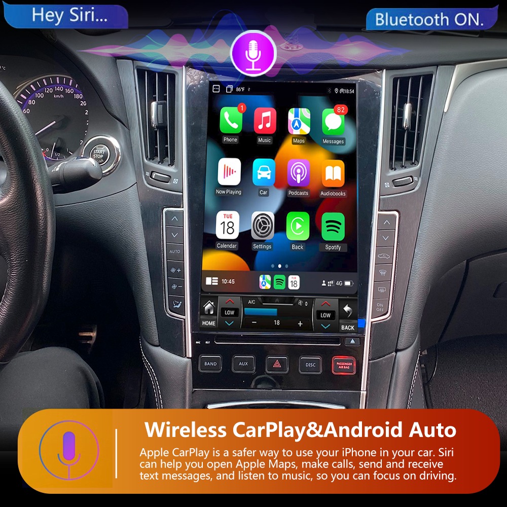 Android15 カーラジオ インフィニティ Q50 Q5 - Car Dvd Player Bluetooth Steering Wheel のレビューと価格