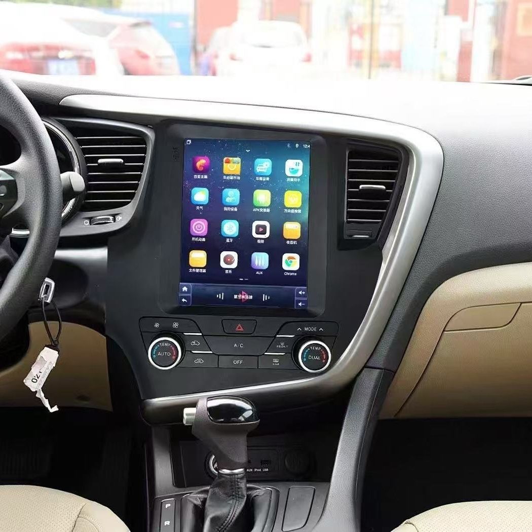 カーラジオ Carplay Android 13 マルチメデ - Tesla Style Screen Car Radio のレビューと価格
