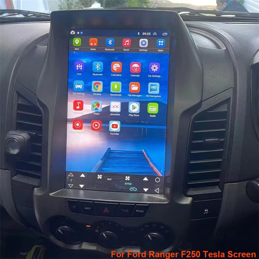 フォード レンジャー F250 2011-2015用 And - Android Auto Head Unit 12.3 Inch のレビューと価格