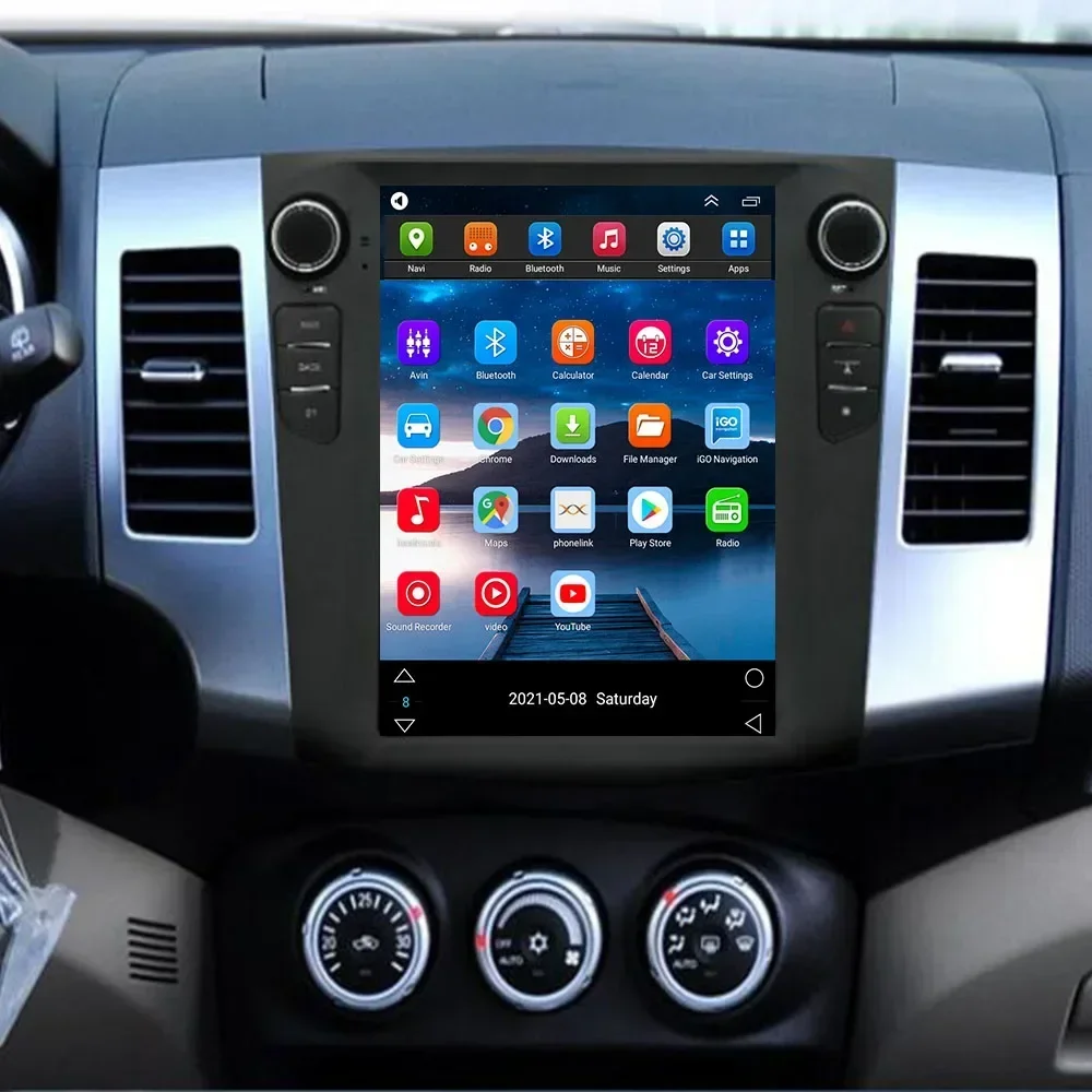 テスラスタイル8コアカーラジオ、三菱アウトランダー2008- - Tesla Style Screen Car Radio のレビューと価格