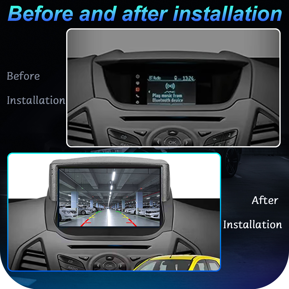 Android カーラジオフォード EcoSport Eco - Car Dvd Player Bluetooth Steering Wheel のレビューと価格