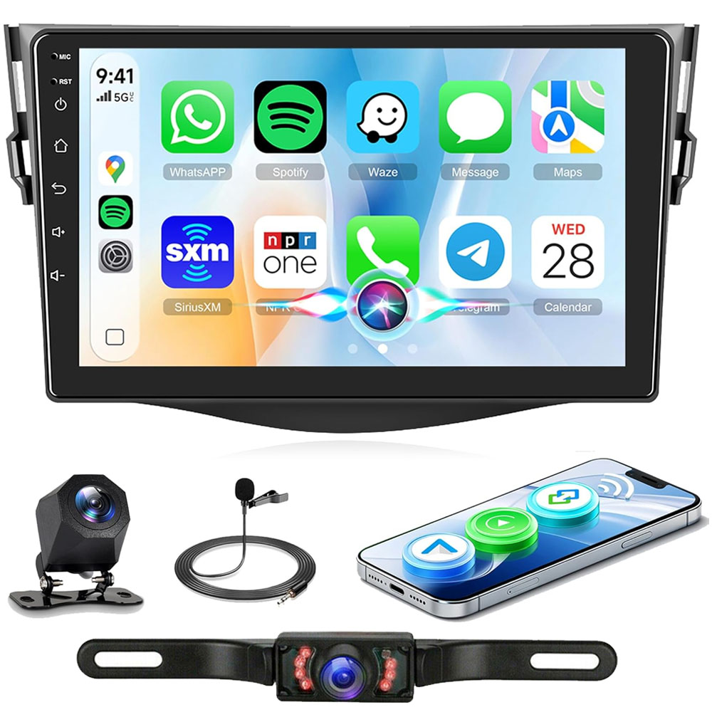 新型9インチAndroid 13搭載 ダブルDINタッチカー - Car Dvd Player Bluetooth Steering Wheel のレビューと価格