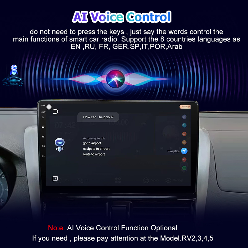 AI音声機能搭載、9インチAndroid 13.0、オクタコ - Android Head Unit 7862 Octa Core のレビューと価格