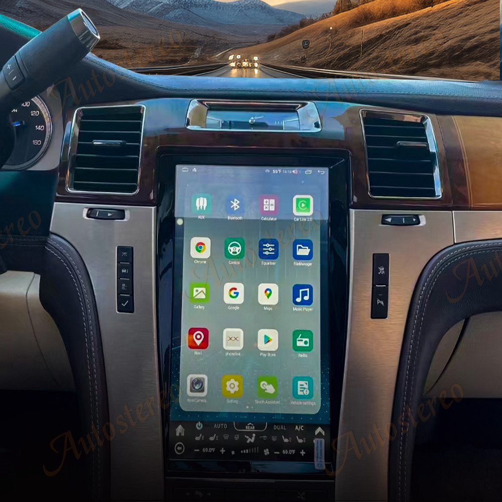 13.6インチ カープレイ対応 キャデラック エスカレード  - Android Head Unit 7862 Octa Core のレビューと価格