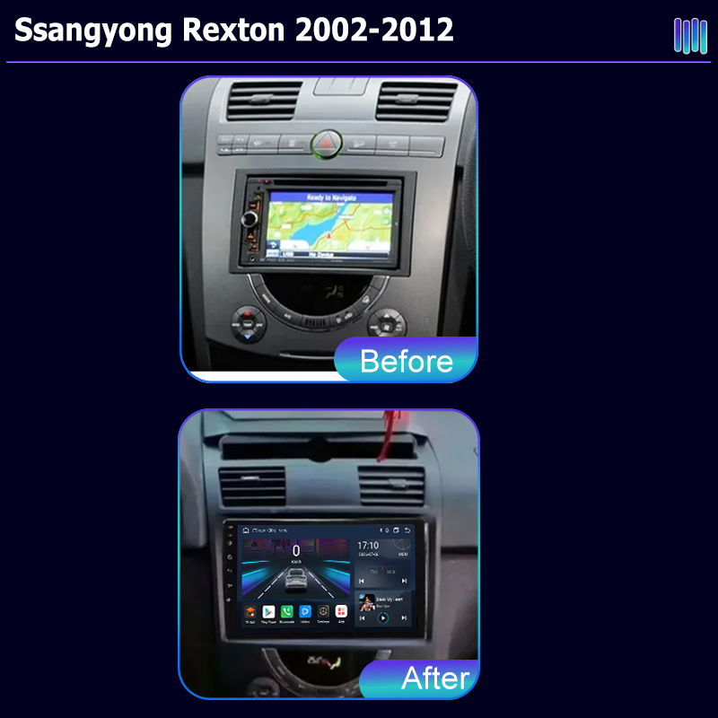 AI音声機能搭載、GPS、Bluetooth、Wi-Fi対応 - Android Head Unit 7862 Octa Core のレビューと価格