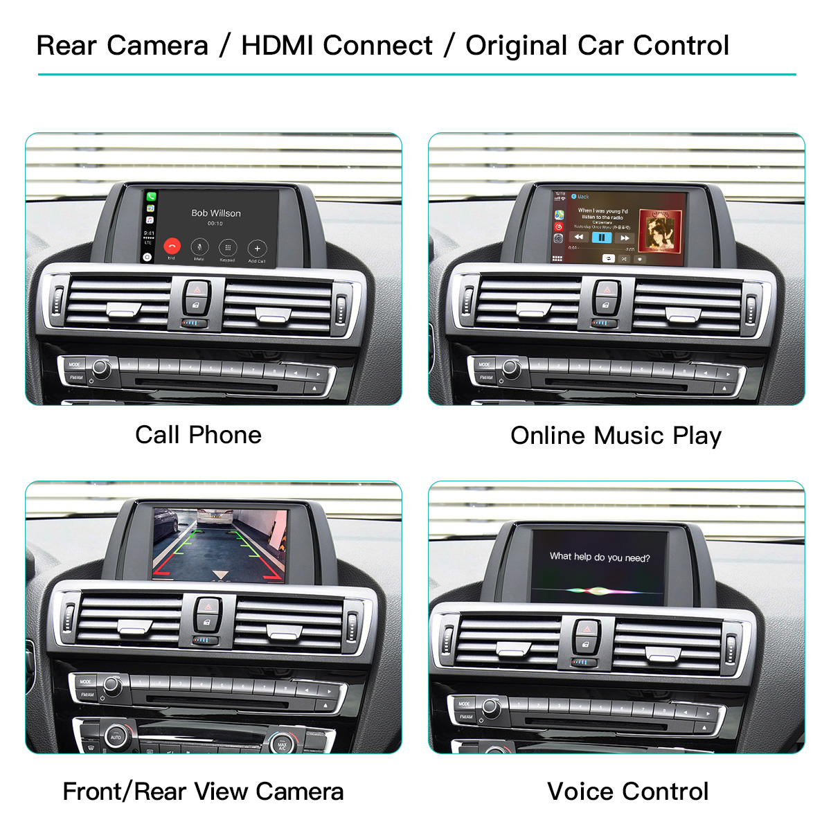 BMW MINI 3シリーズ F32/F33/F36 F48 - Car Multimedia Player Carplay Android Auto のレビューと価格