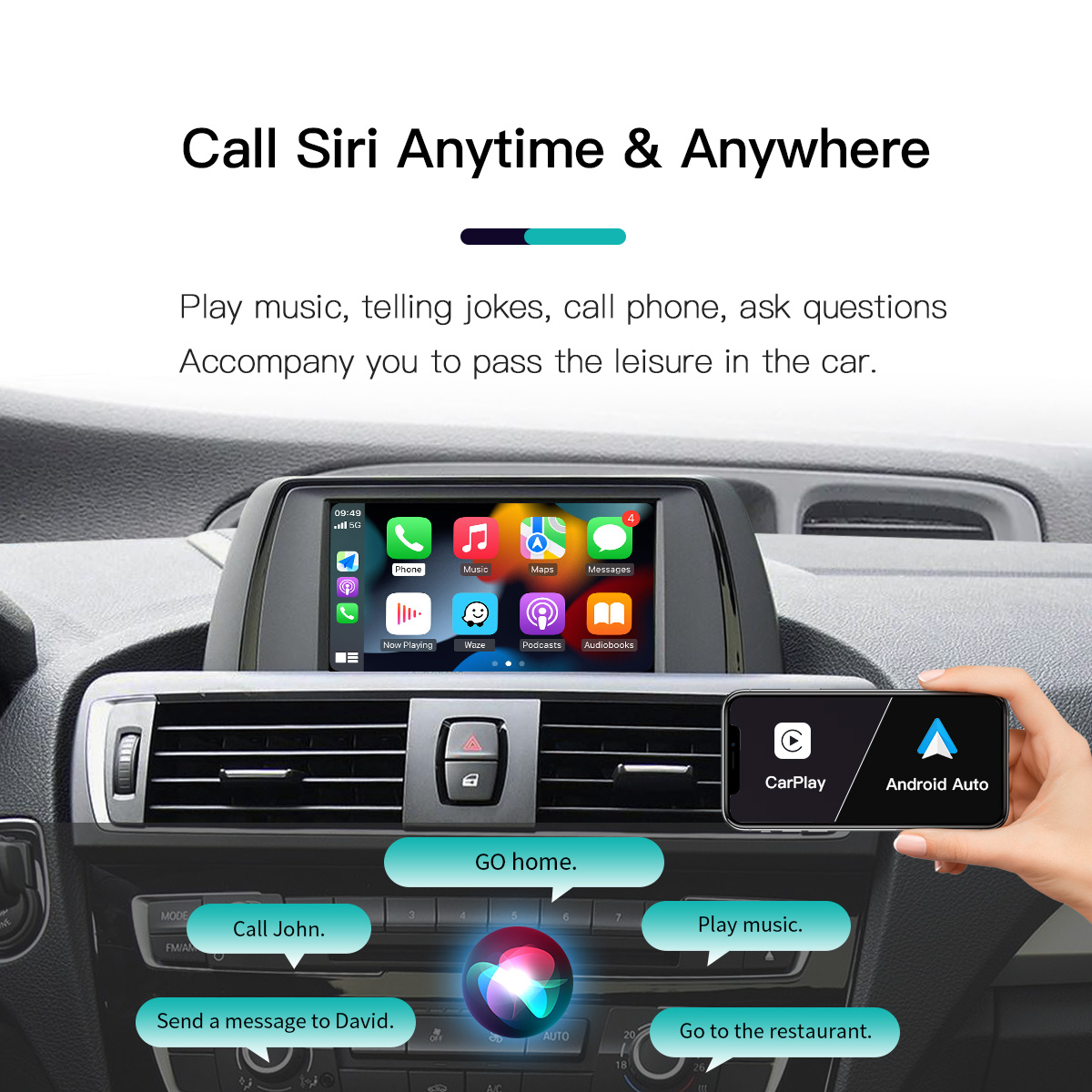 BMW MINI 3シリーズ F32/F33/F36 F48 - Car Multimedia Player Carplay Android Auto のレビューと価格