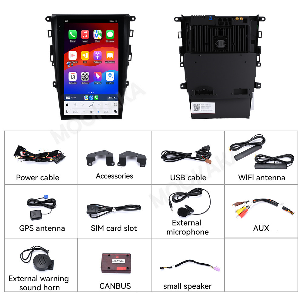 フォード モンデオ フュージョン MK5 2013-2021 - Android Head Unit 7862 Octa Core のレビューと価格