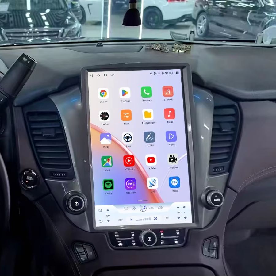 14.5インチ画面 Android 13 カーラジオ GPS - Tesla Style Screen Car Radio のレビューと価格