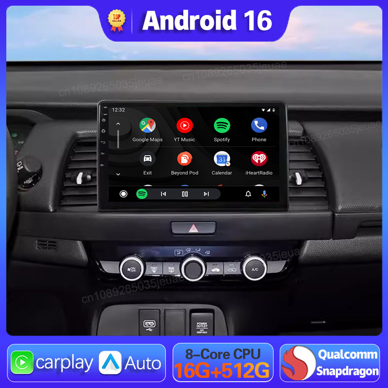 Android 16 Carplay対応 DSP搭載 HON - Android Car Stereo 2 Din 8 Core のレビューと価格