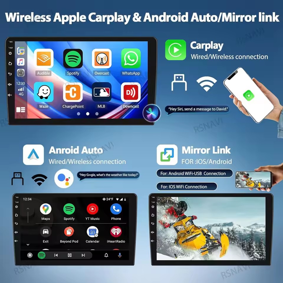 Android 16 Carplay対応 DSP搭載 HON - Android Car Stereo 2 Din 8 Core のレビューと価格