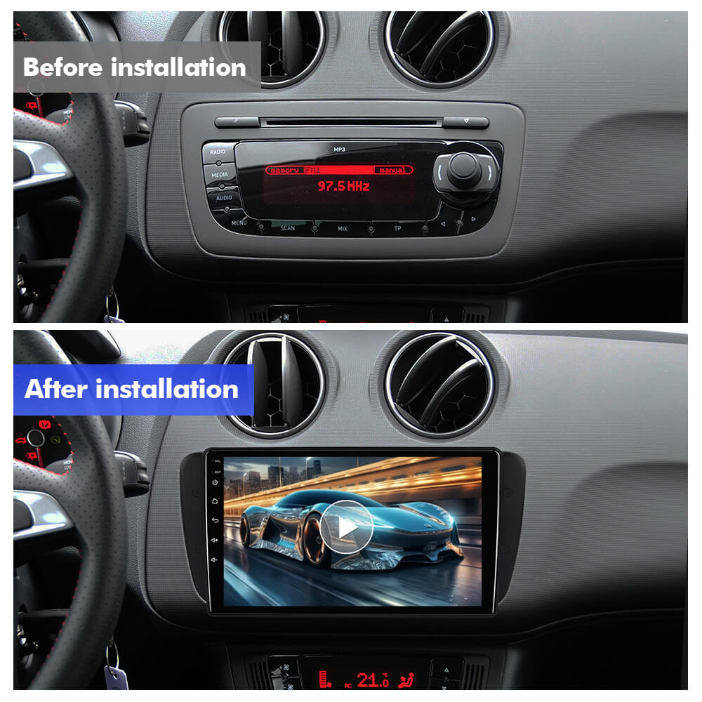 ISUDAR T57 Android 15 ラジオ SEAT - Android Head Unit 6Gb 128Gb のレビューと価格