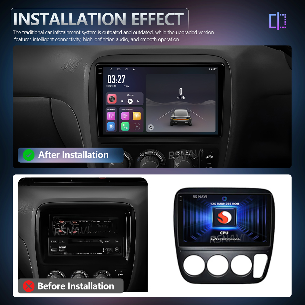 Android 16 Qualcomm CarPlay対応カ - Android Car Stereo 2 Din 8 Core のレビューと価格