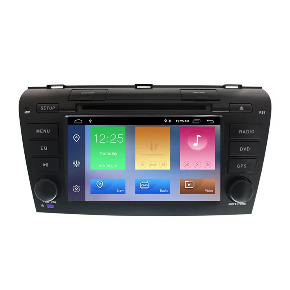 マツダ3（2004-2009）用LCDアンドロイドスクリーン - Car Multimedia Player Carplay Android Auto のレビューと価格