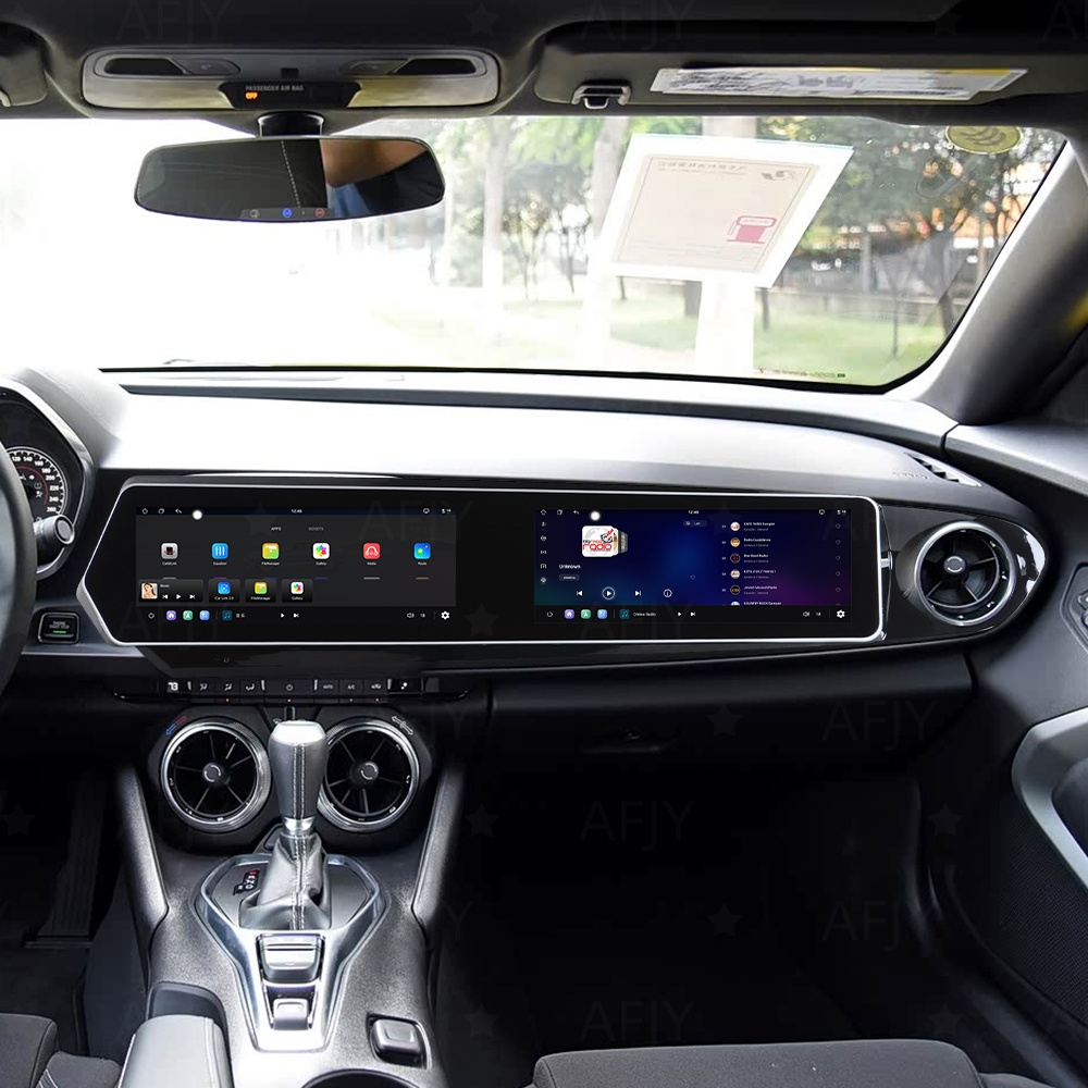 シボレー・カマロ（2016～2018年式）用、デュアル12. - Android Auto Head Unit 12.3 Inch のレビューと価格
