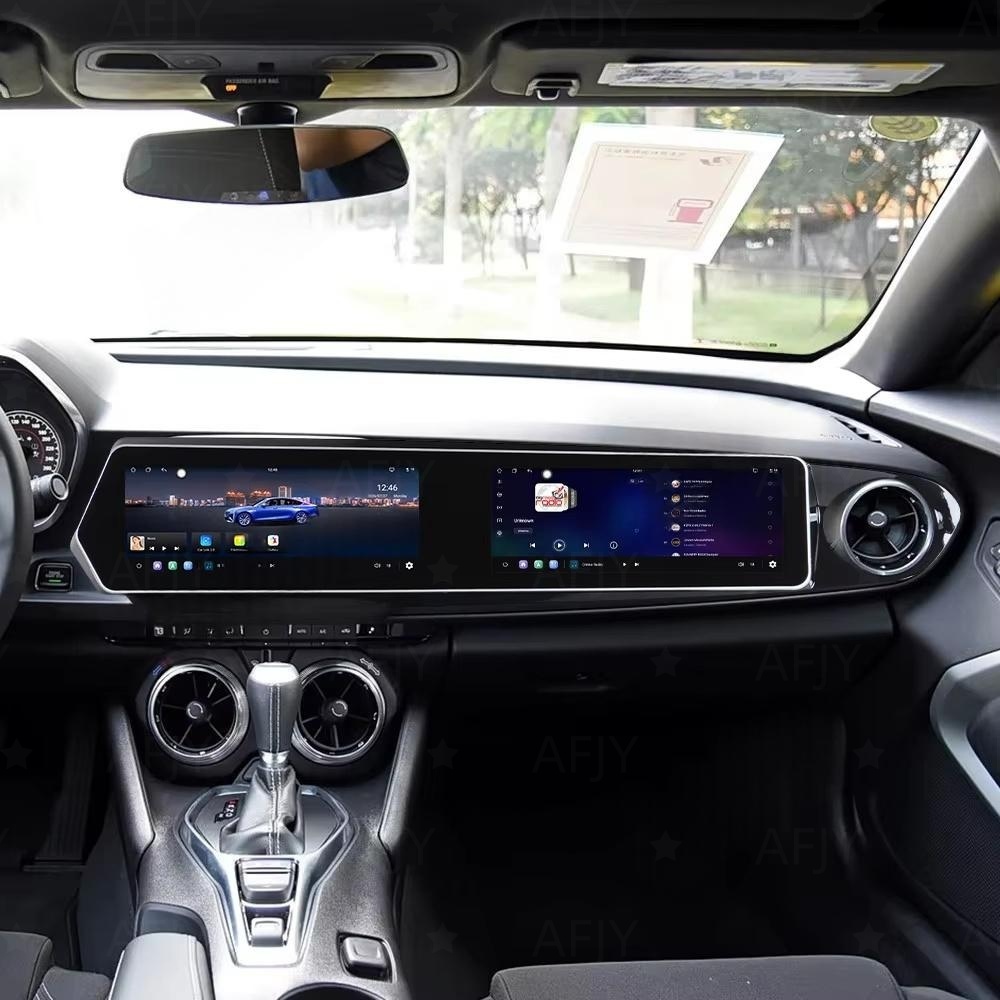 シボレー・カマロ（2016～2018年式）用、デュアル12. - Android Auto Head Unit 12.3 Inch のレビューと価格