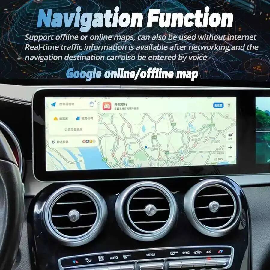 ベンツGLK X204（2013年～2015年式）用デュアル - Car Multimedia Player Carplay Android Auto のレビューと価格