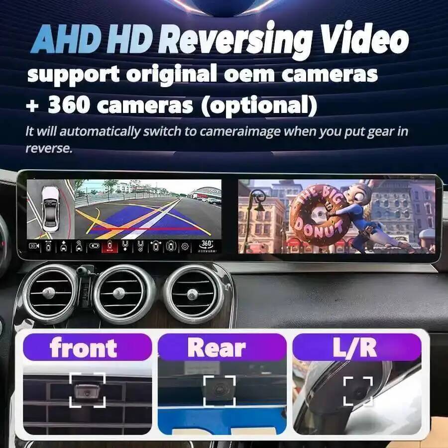 ベンツGLK X204（2013年～2015年式）用デュアル - Car Multimedia Player Carplay Android Auto のレビューと価格
