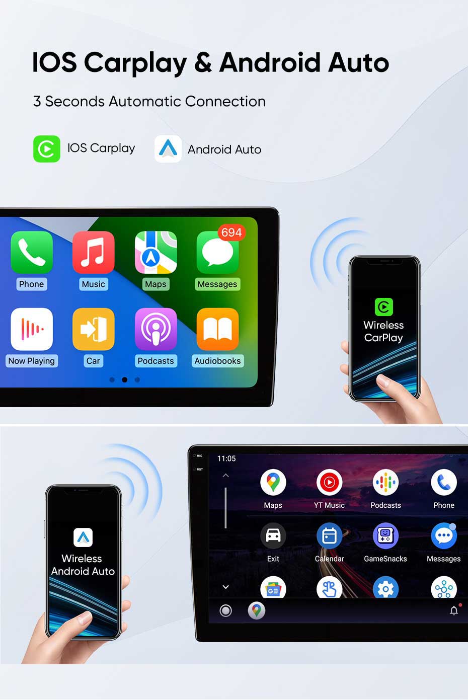 日産マーチMICRA 2010-2013用Android 1 - Android Car Stereo 2 Din 8 Core のレビューと価格