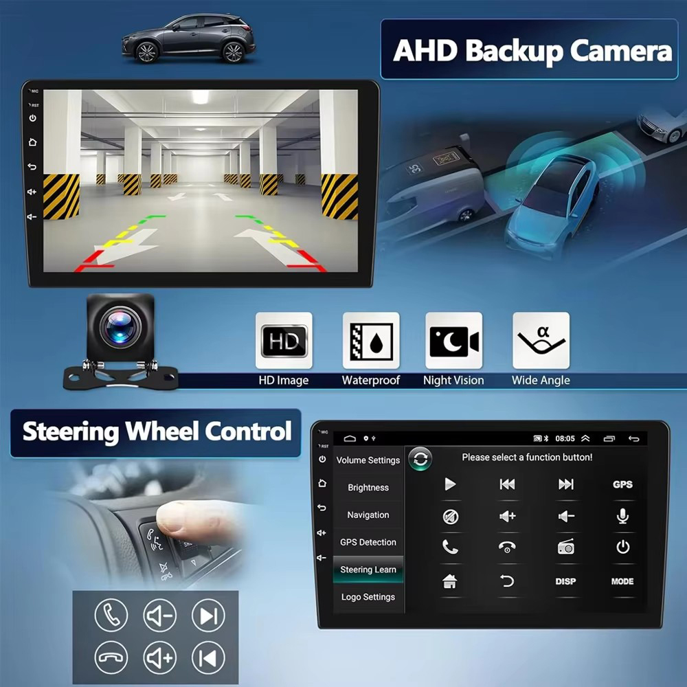 ホンダ シビック ハッチバック 2005-2011用 9イン - Android Head Unit 7862 Octa Core のレビューと価格