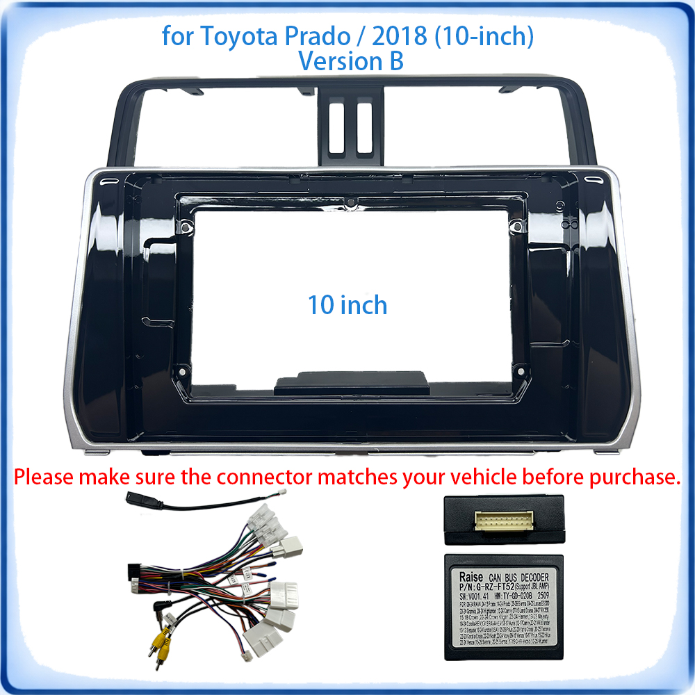 トヨタ プラド 2018 10インチ Bバージョン ステレオ - Car Stereo Canbus Decoder のレビューと価格