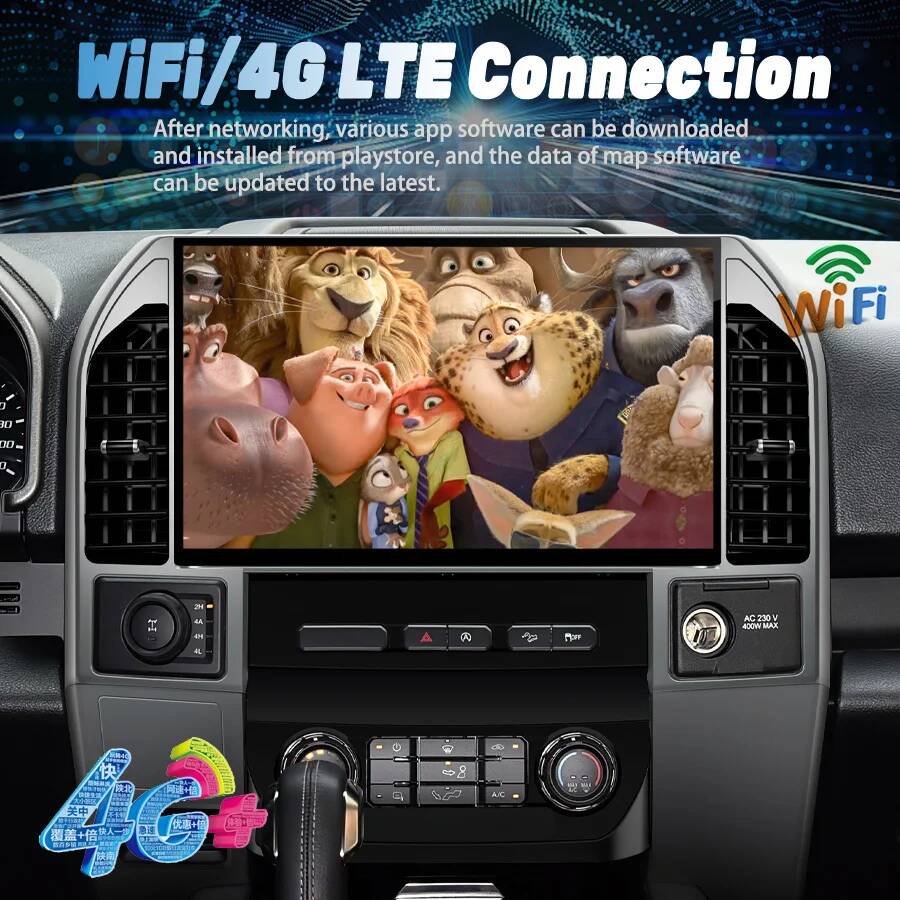 フォード ラプター F150 2015-2019 14.6イ - Car Multimedia Player Carplay Android Auto のレビューと価格