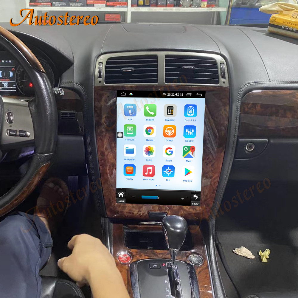 12.1インチCarplay Android 13 ジャガー - Android Head Unit 7862 Octa Core のレビューと価格