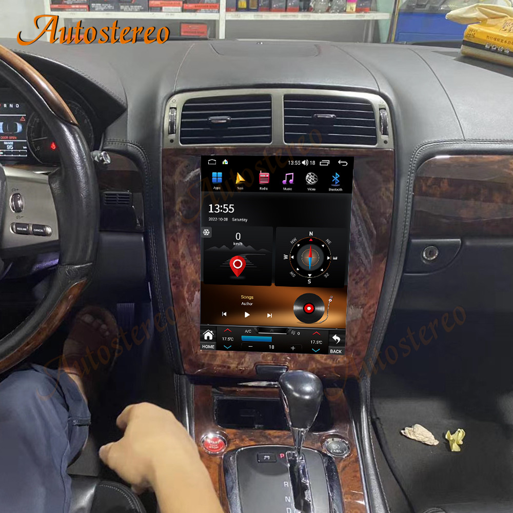 12.1インチCarplay Android 13 ジャガー - Android Head Unit 7862 Octa Core のレビューと価格