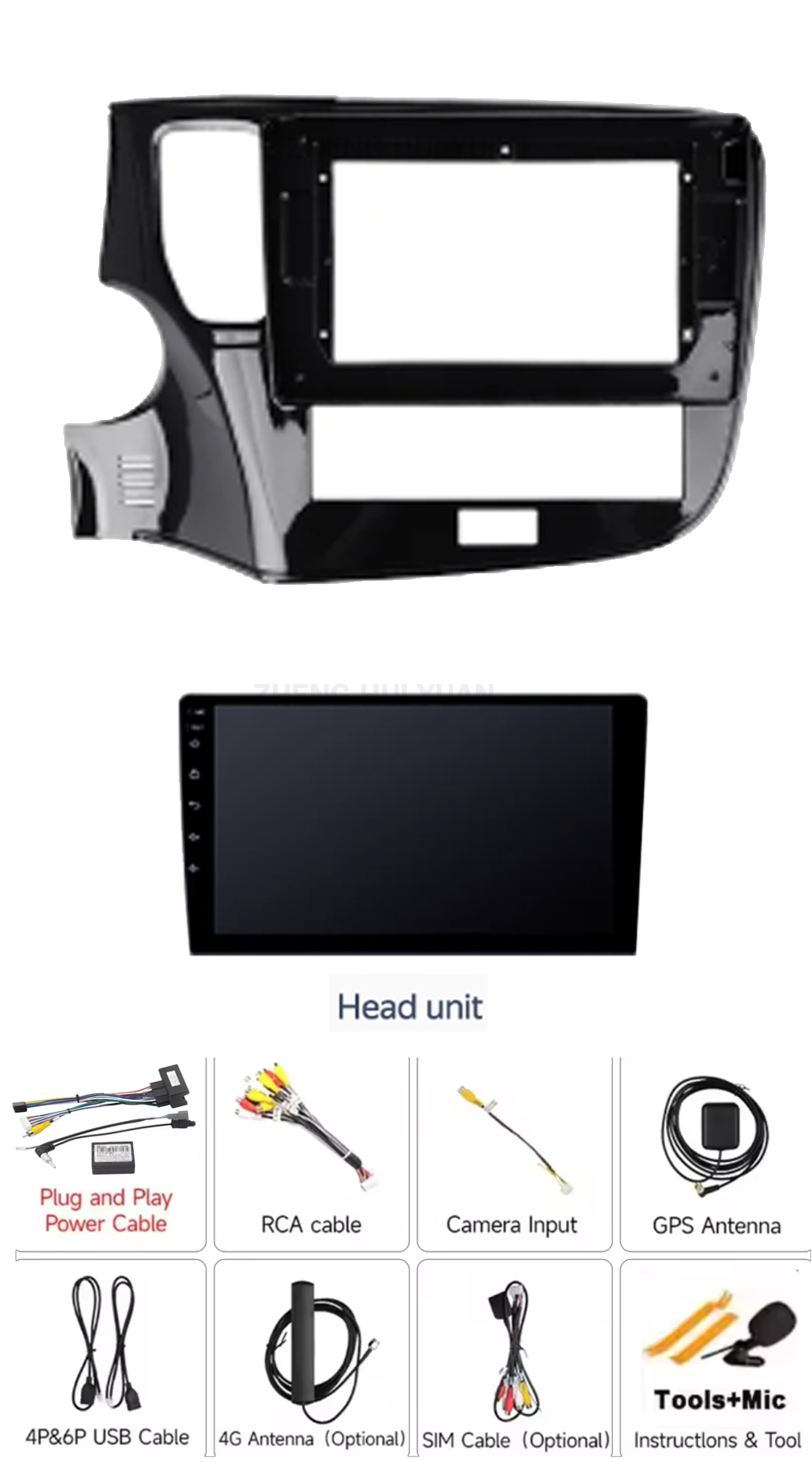 Android 16 Carplay&Auto カーラジオ  - Android Car Stereo 2 Din 8 Core のレビューと価格