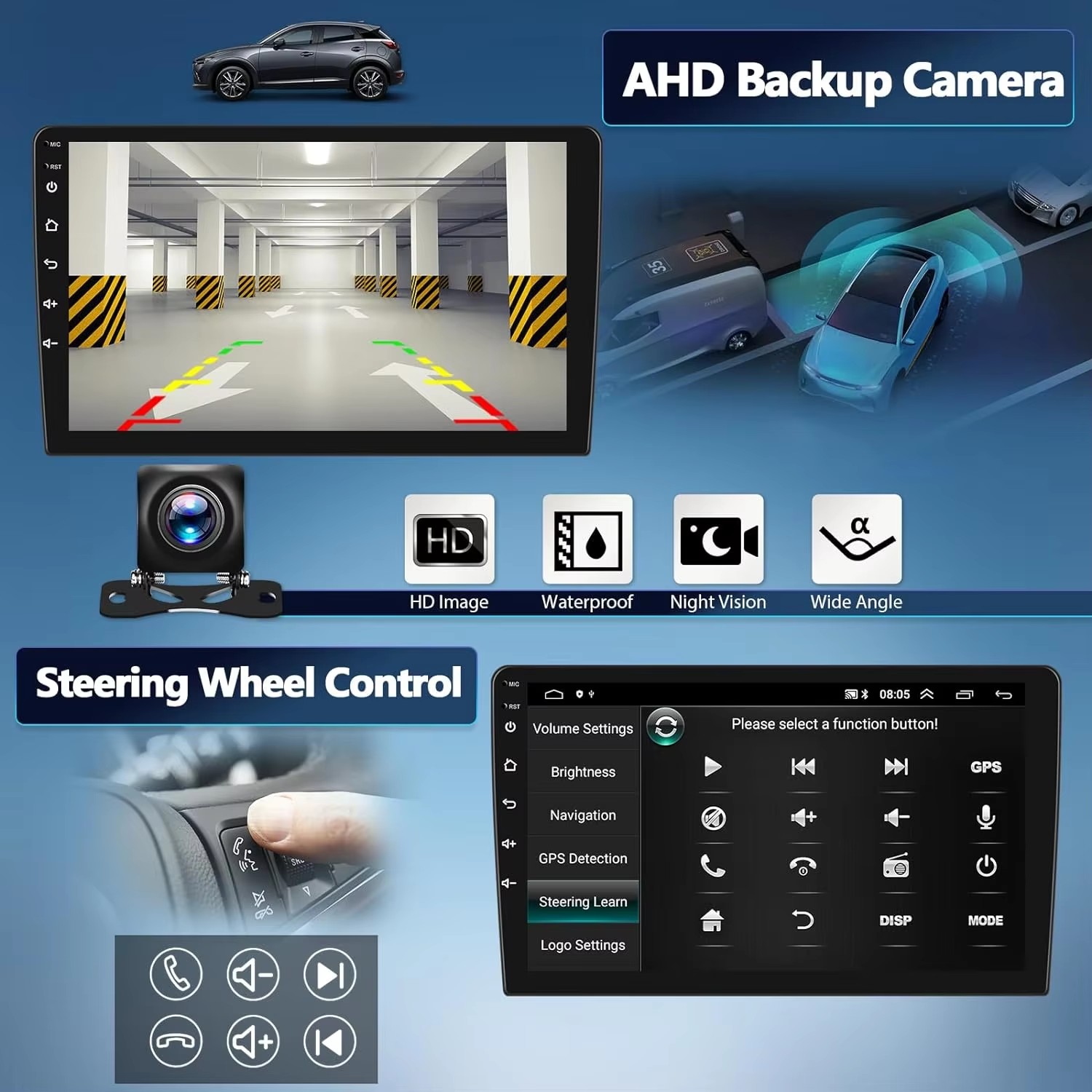 Android 16 Carplay対応 車載ラジオ Jee - Android Car Stereo 2 Din 8 Core のレビューと価格