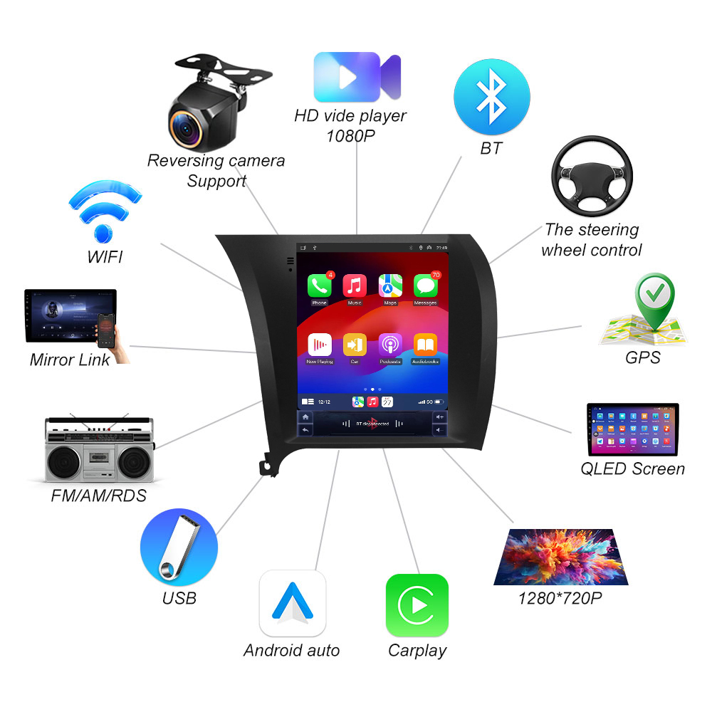 9.7インチAndroid 16搭載 Kia Cerato  - Tesla Style Screen Car Radio のレビューと価格