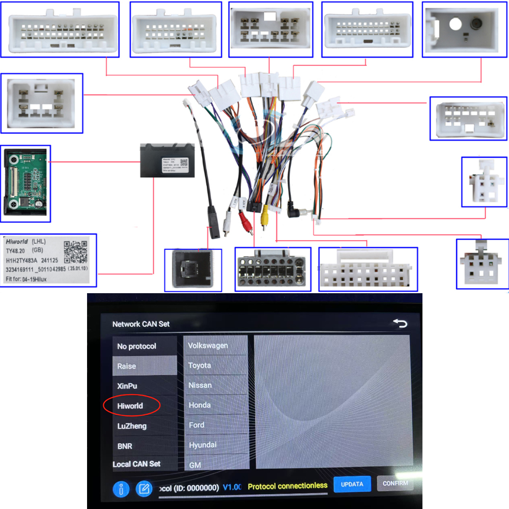 2005-2014 トヨタ フォーチュナー/ヴィーゴ/ハイラ - Tesla Style Screen Car Radio のレビューと価格