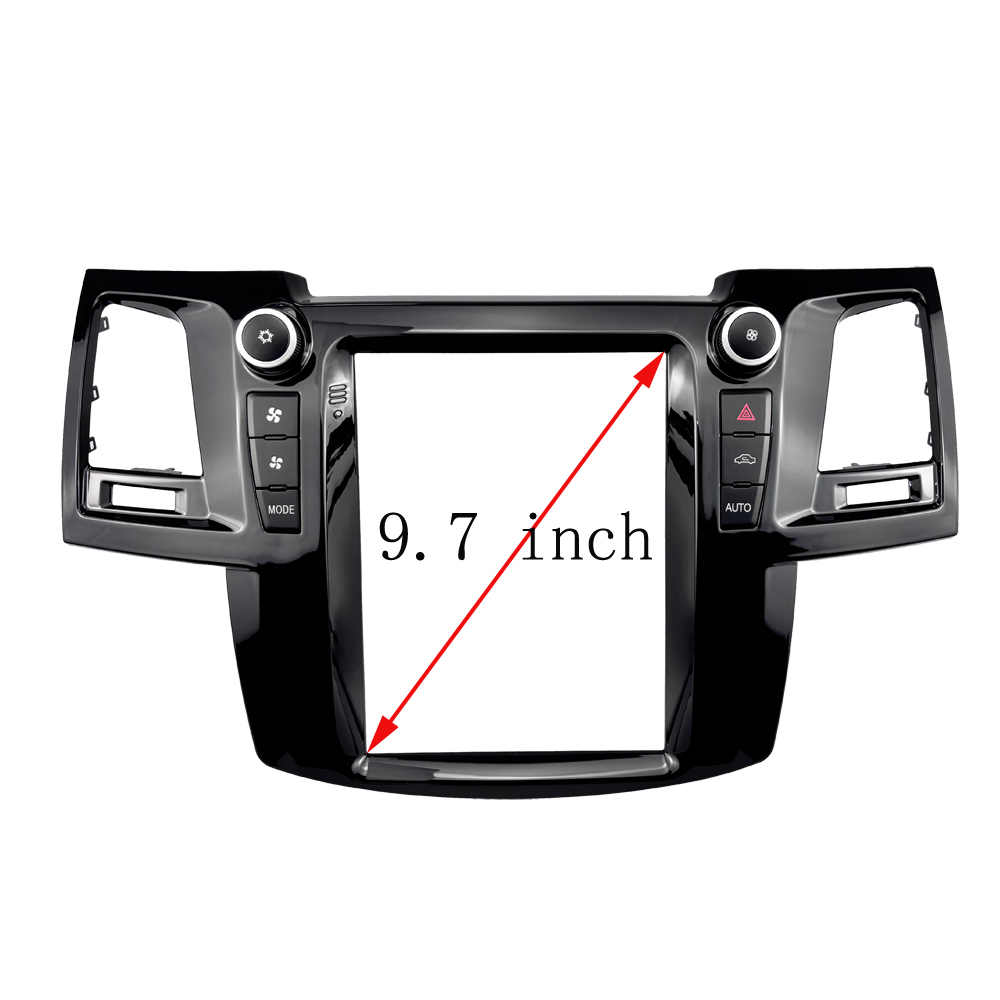 2005-2014 トヨタ フォーチュナー/ヴィーゴ/ハイラ - Tesla Style Screen Car Radio のレビューと価格