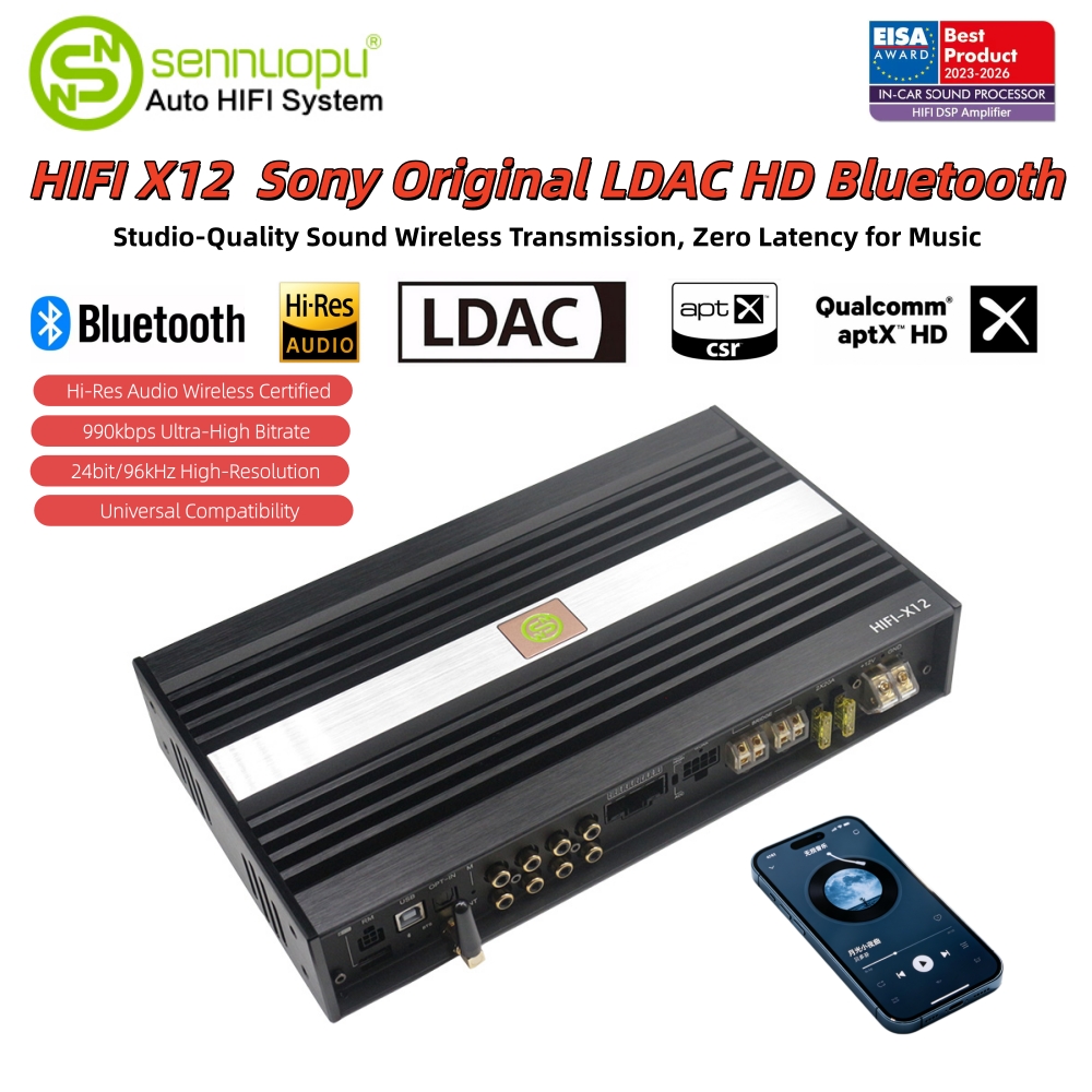 Sennuopu-Hi-Fiサウンドオーディオシステム、カー - Car Stereo Dsp 8 Channel のレビューと価格