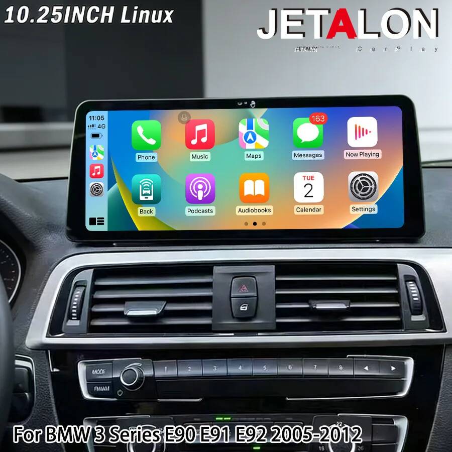 10.25インチ BMW 3シリーズ E90 E91 E92 - Car Multimedia Player Carplay Android Auto のレビューと価格