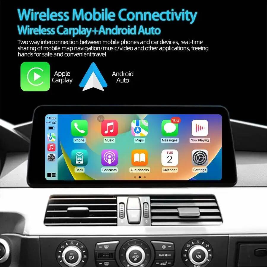 10.25インチ BMW 3シリーズ E90 E91 E92 - Car Multimedia Player Carplay Android Auto のレビューと価格