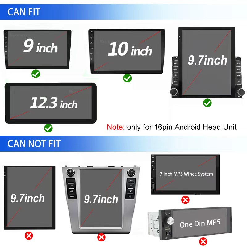 KENVOX 16ピン 車用ワイヤーハーネス Canbusボ - Car Stereo Canbus Decoder のレビューと価格