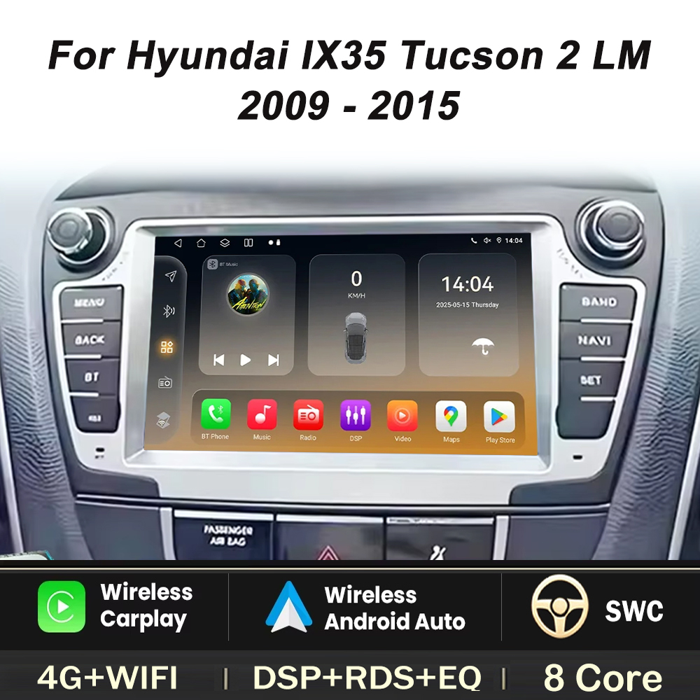 ヒュンダイIX35、ツーソン2 LM（2009年～2015年 - Car Dvd Player Bluetooth Steering Wheel のレビューと価格