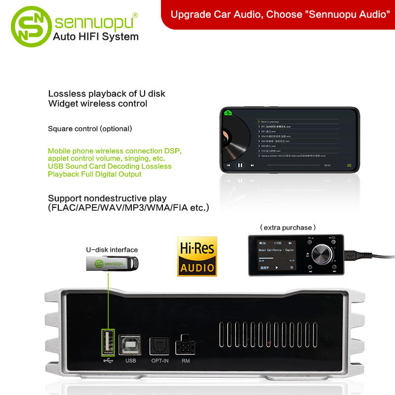 Sennuopu X10B Bluetooth 4ch車載ア - Car Stereo Dsp 8 Channel のレビューと価格