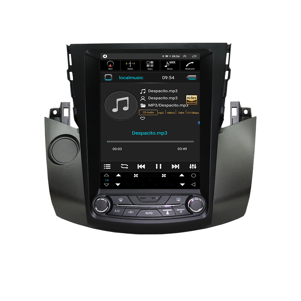 トヨタRAV4 RAV-4 2005-2013用テスラスタイ - Tesla Style Screen Car Radio のレビューと価格